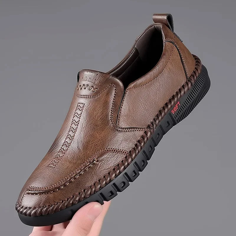 Men’s Business Casual Loafers – Comfortable Leather Shoes