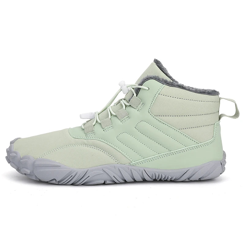 Winter Barefoot Shoes – Waterproof Non-Slip Outdoor Sneakers for Men & Women