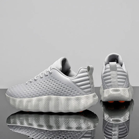 Men’s Cushioned Running Shoes – Breathable Thick Sole Non-Slip Sneakers