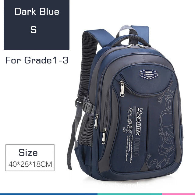 Boys School Backpack – Durable & Spacious for Kids & Teens