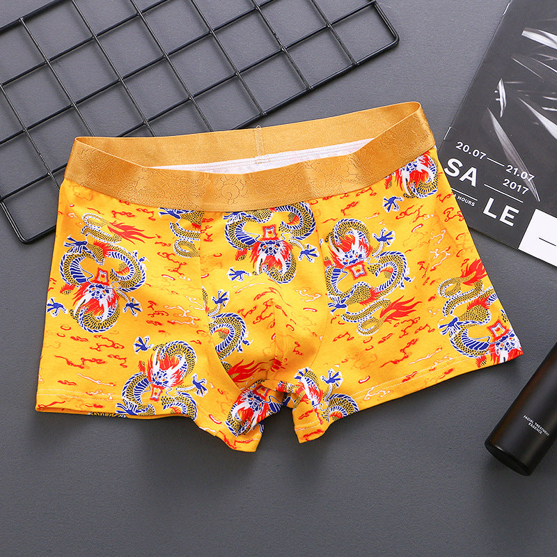 Men's Breathable Boxer Shorts – Soft Elastic Comfort Underwear