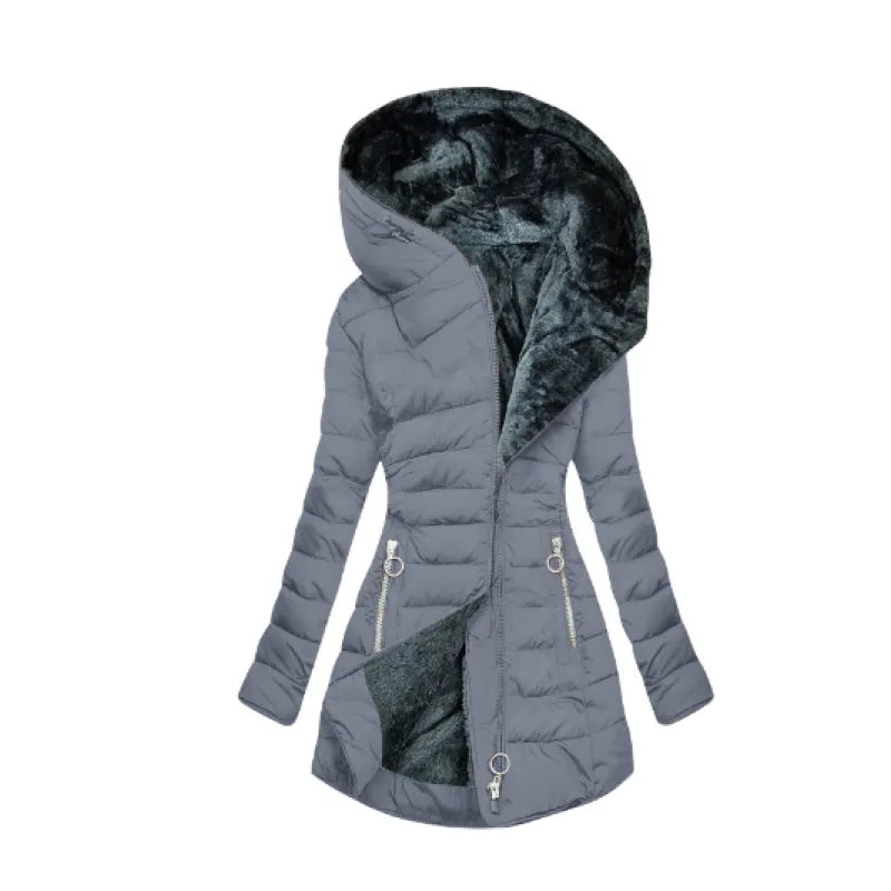 Stylish Women's Hooded Cotton Jacket