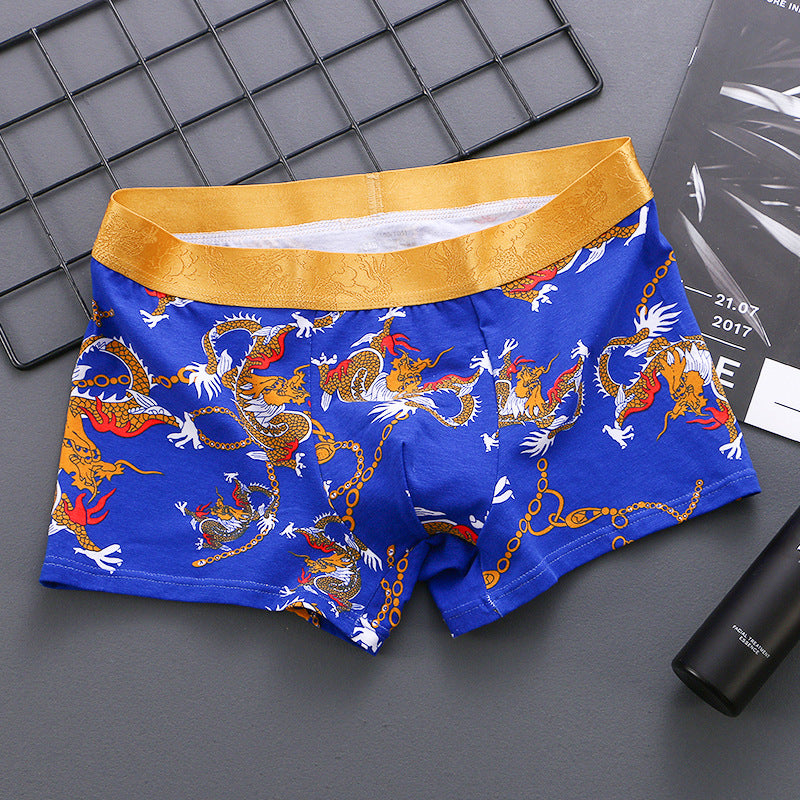 Men's Breathable Boxer Shorts – Soft Elastic Comfort Underwear