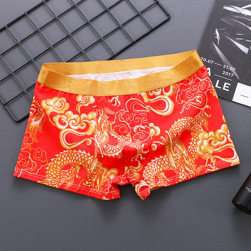 Men's Breathable Boxer Shorts – Soft Elastic Comfort Underwear