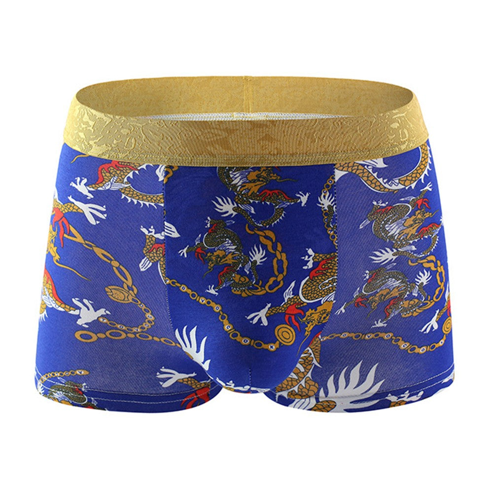 Men's Breathable Boxer Shorts – Soft Elastic Comfort Underwear