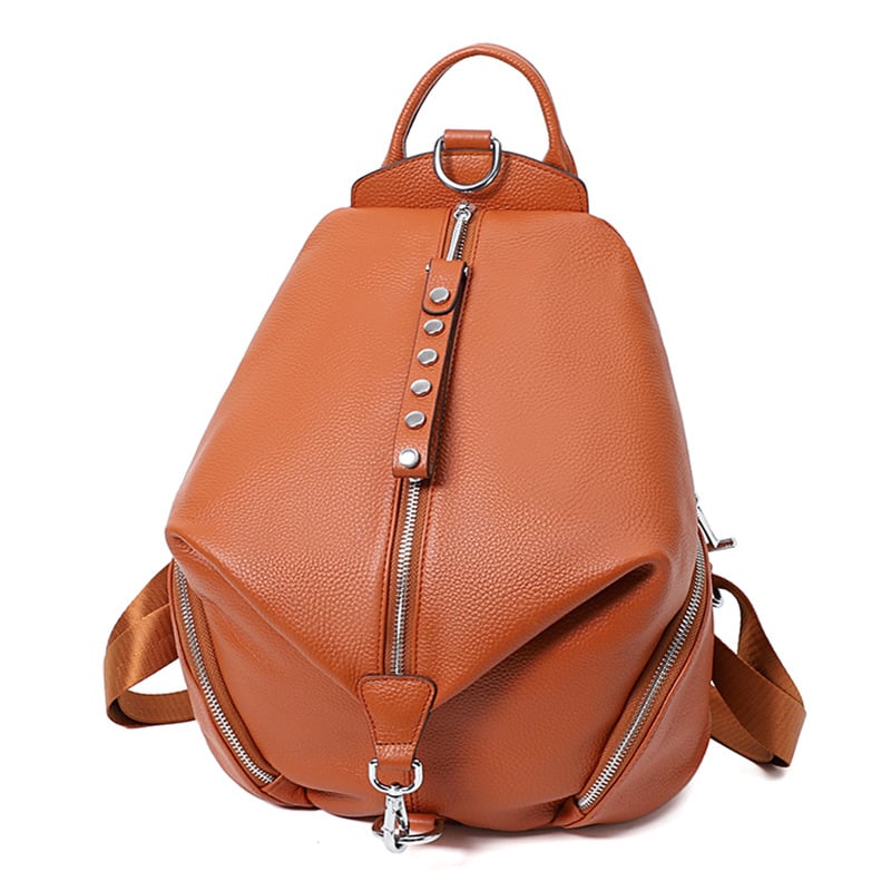 Geneva ModSafe Leather Backpack