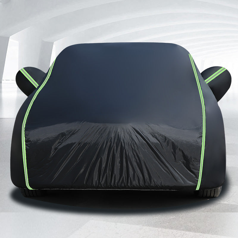 Universal Waterproof Car Cover – All-Weather Oxford Vehicle Cover with Thermal Insulation