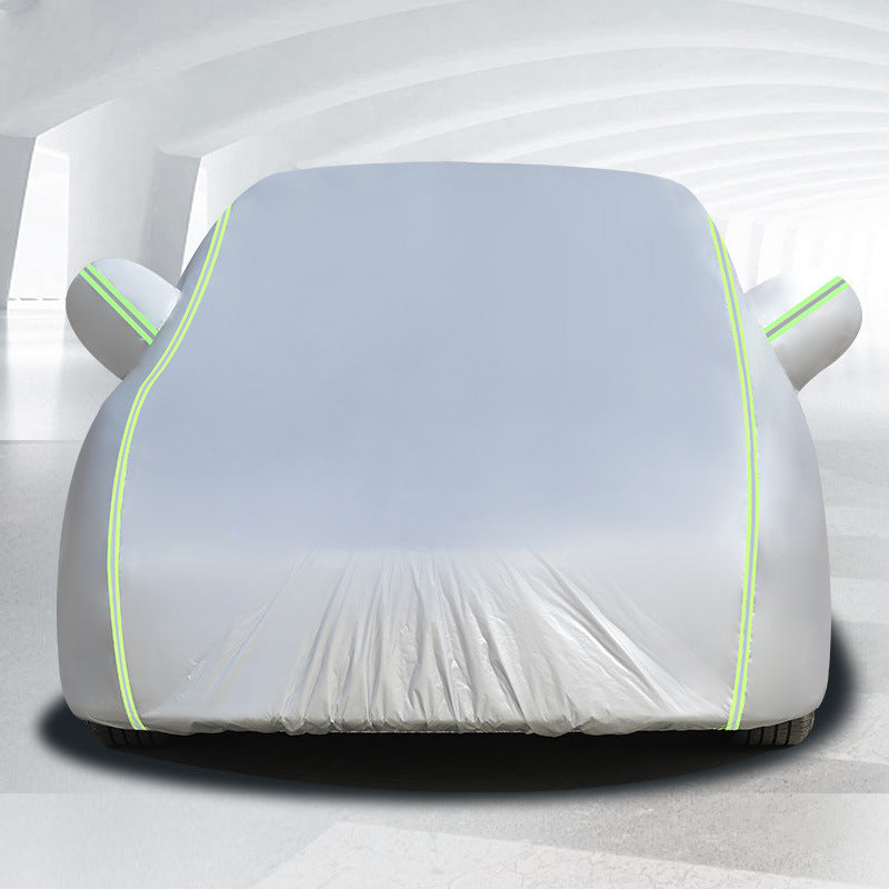 Universal Waterproof Car Cover – All-Weather Oxford Vehicle Cover with Thermal Insulation