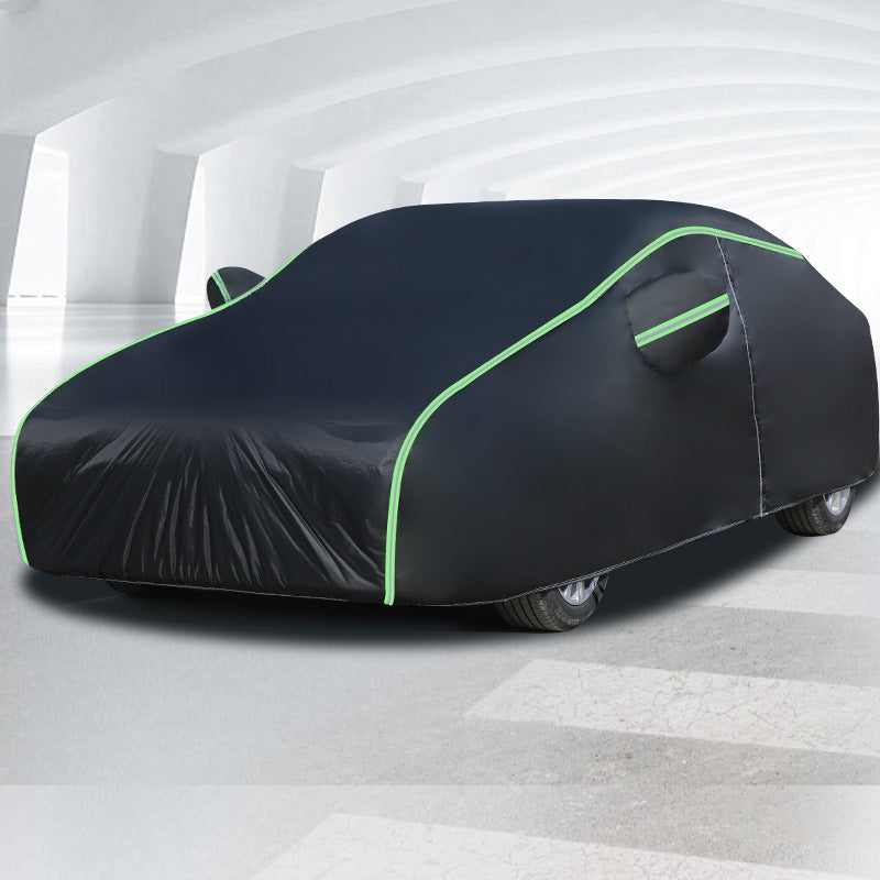 Universal Waterproof Car Cover – All-Weather Oxford Vehicle Cover with Thermal Insulation
