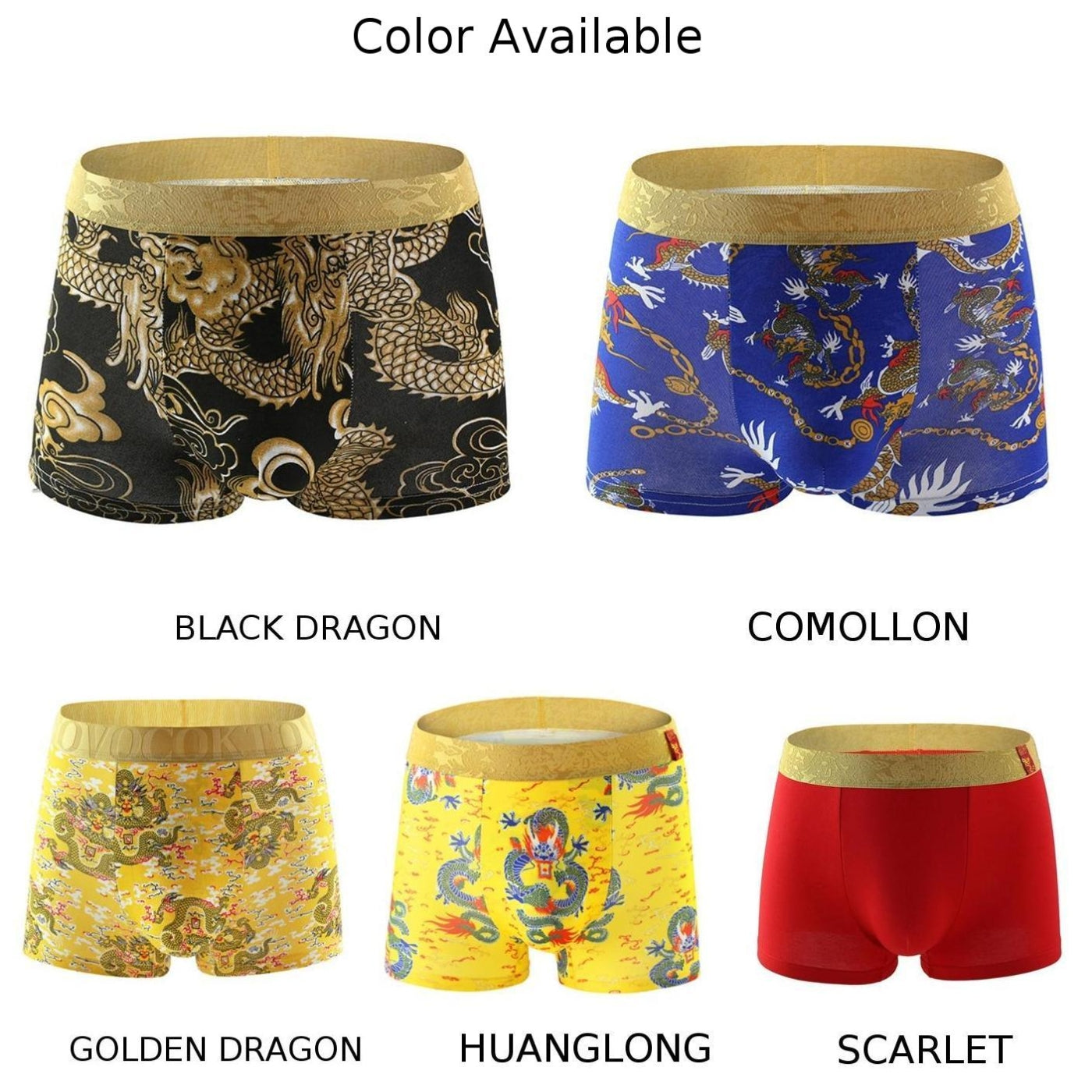 Men's Breathable Boxer Shorts – Soft Elastic Comfort Underwear