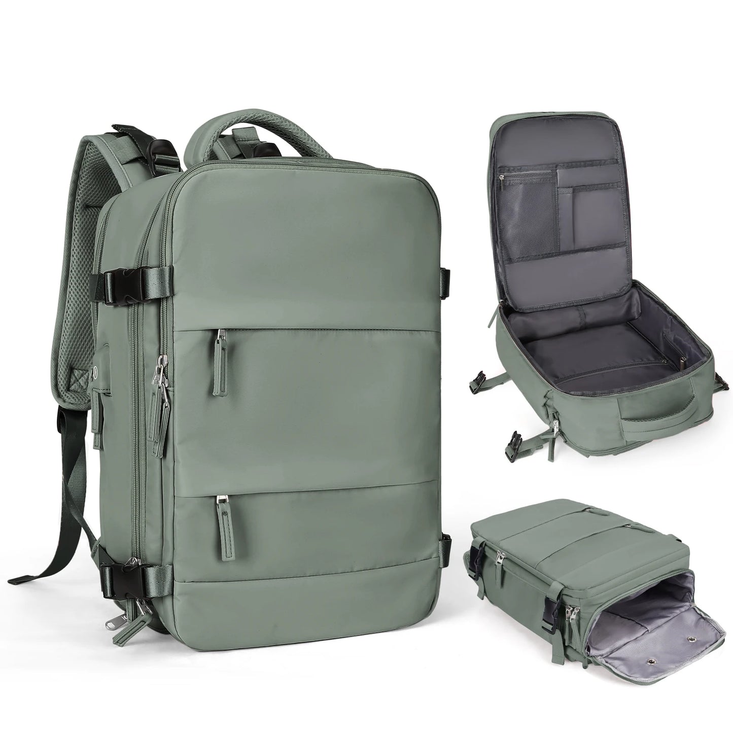 Women’s TSA-Approved Travel Laptop Backpack – Carry-On Weekender Bag