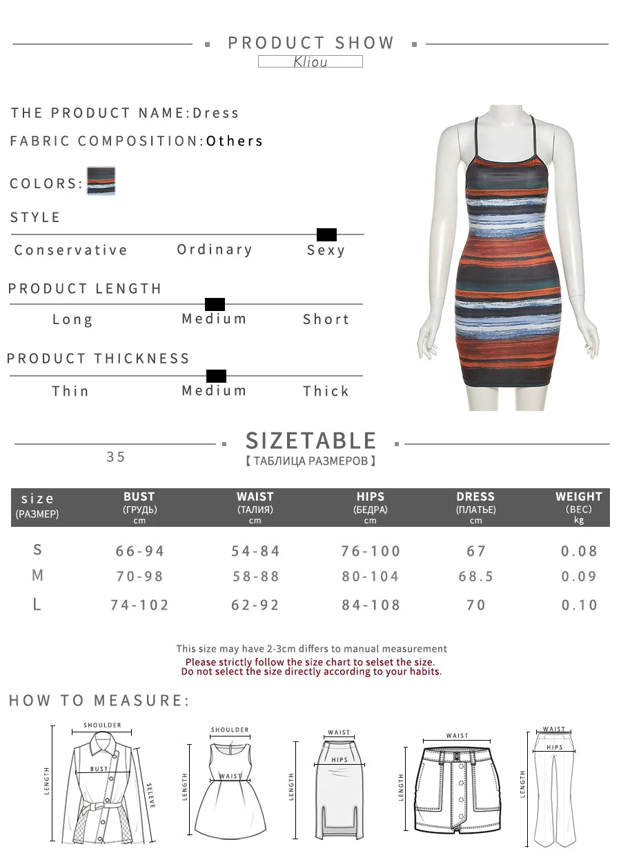 AMEHE Women's Panelled Striped Backless Slash-Neck Mini Dress