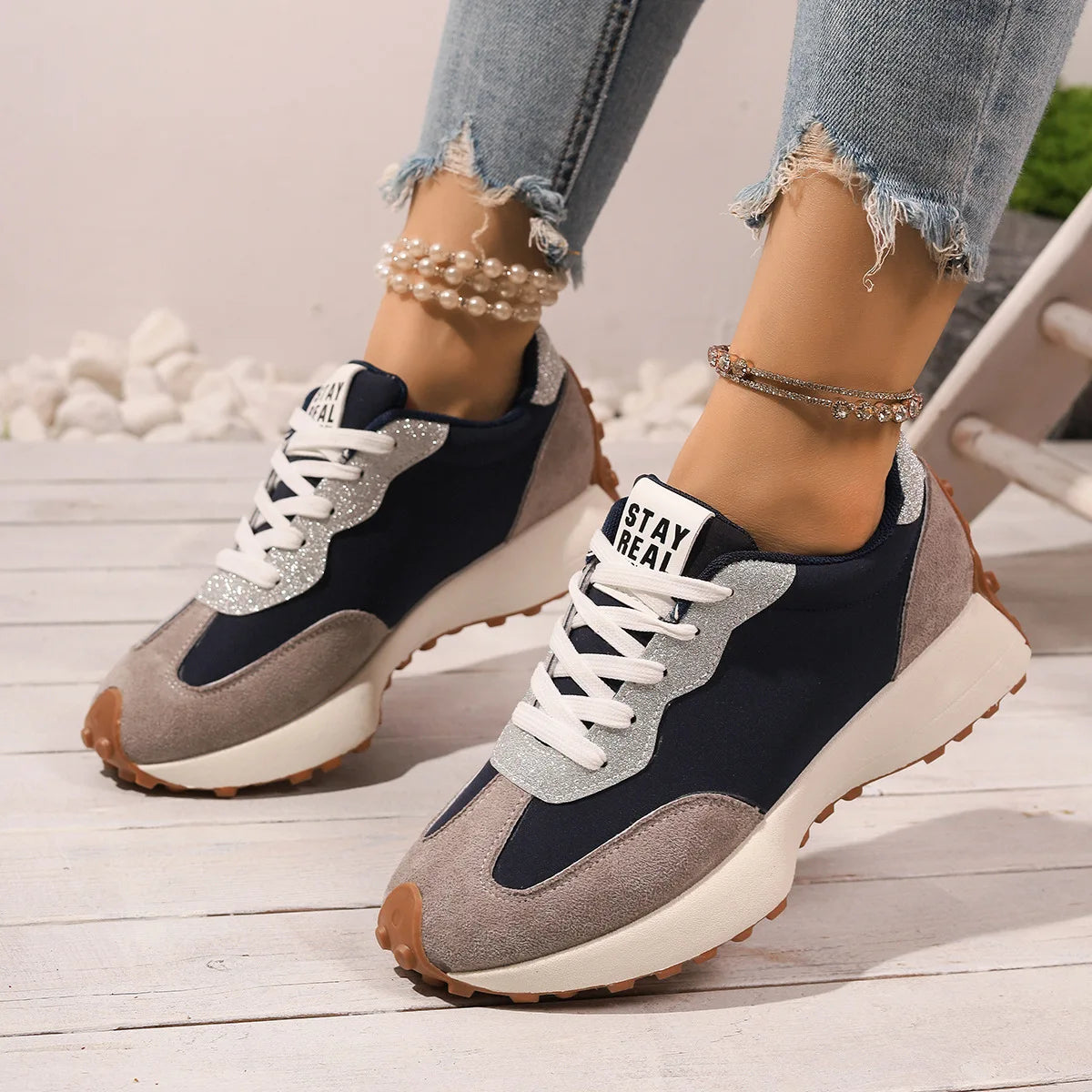 Women’s Outdoor Running & Walking Shoes – Non-Slip