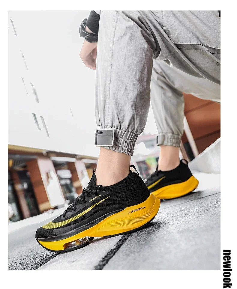 Air Cushion Running Shoes – Lightweight Breathable Sneakers for Men & Women, Marathon & Training Sports Shoes