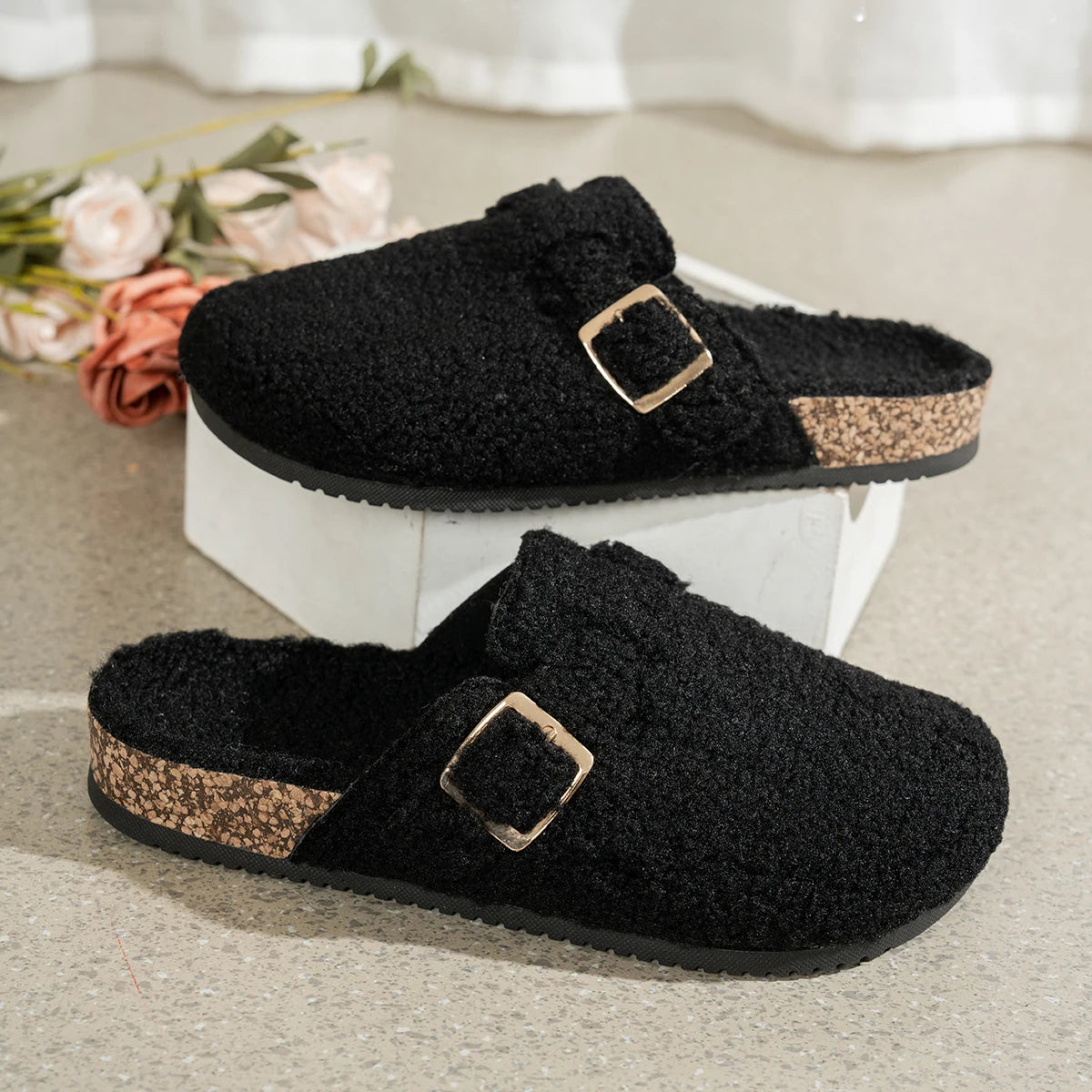 Ladies’ Trendy Brown Shoes – Indoor & Outdoor Comfort