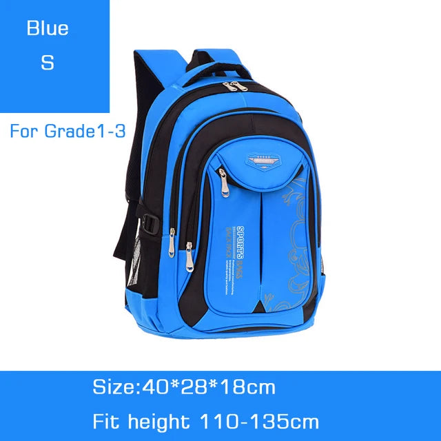 Boys School Backpack – Durable & Spacious for Kids & Teens
