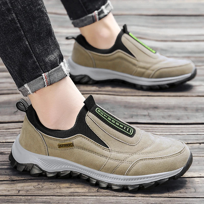 Men’s Lightweight Walking Shoes – Non-Slip Outdoor Hiking Sneakers for Comfort & Casual Wear