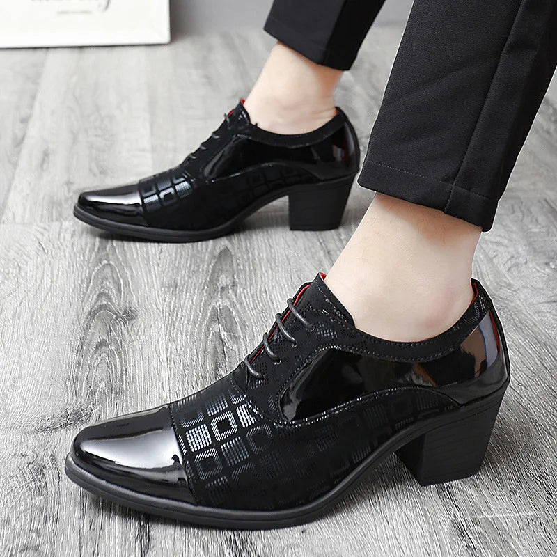 Luxury Men’s Dress Shoes – Pointed Toe Oxford for Parties