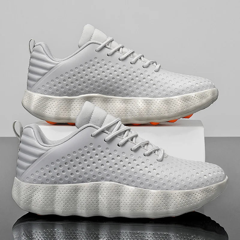 Men’s Cushioned Running Shoes – Breathable Thick Sole Non-Slip Sneakers