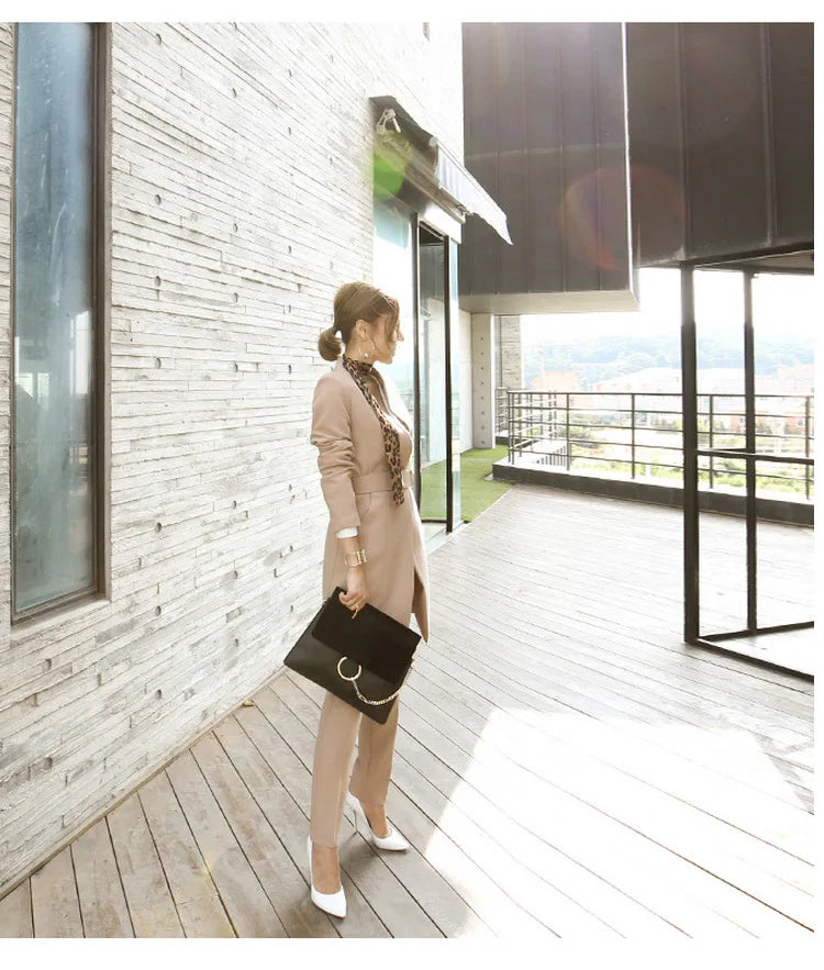 AMEHE Women’s Fashion 2-Piece Formal Suit Set