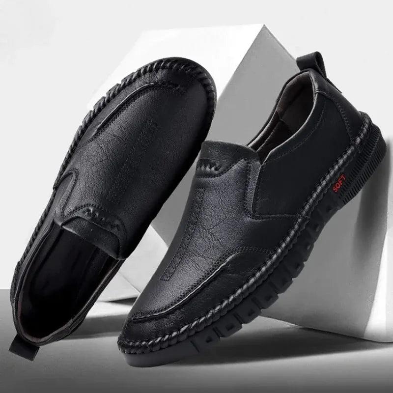 Men’s Business Casual Loafers – Comfortable Leather Shoes