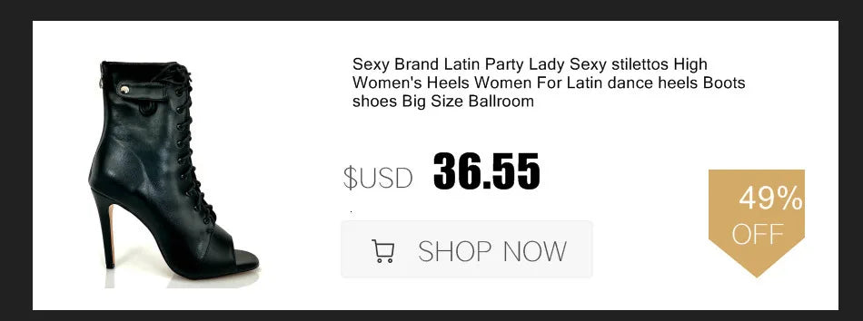 Ladies’ Latin Dance Heels – High Stiletto Party Shoes