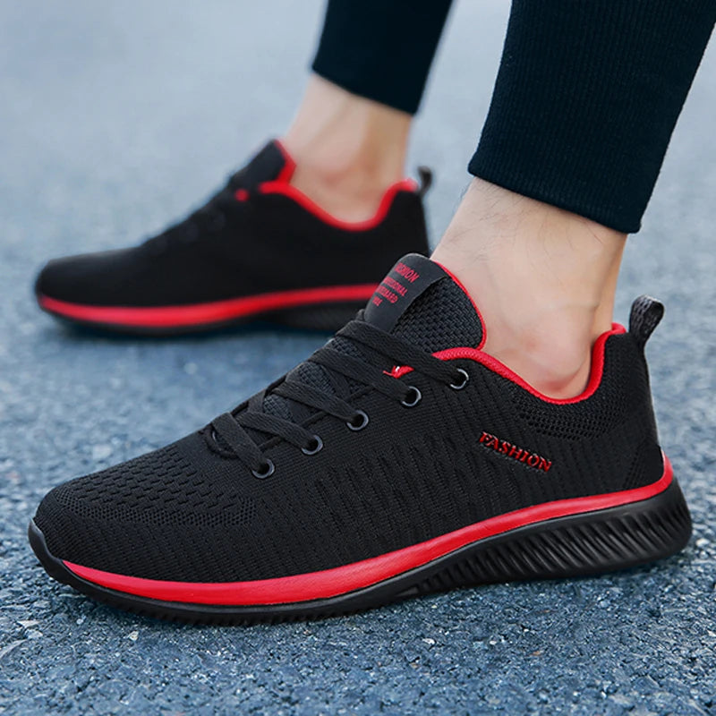 Men’s Breathable Running Shoes – Lightweight Non-Slip Athletic Sneakers for Walking, Gym, Training & Casual Wear