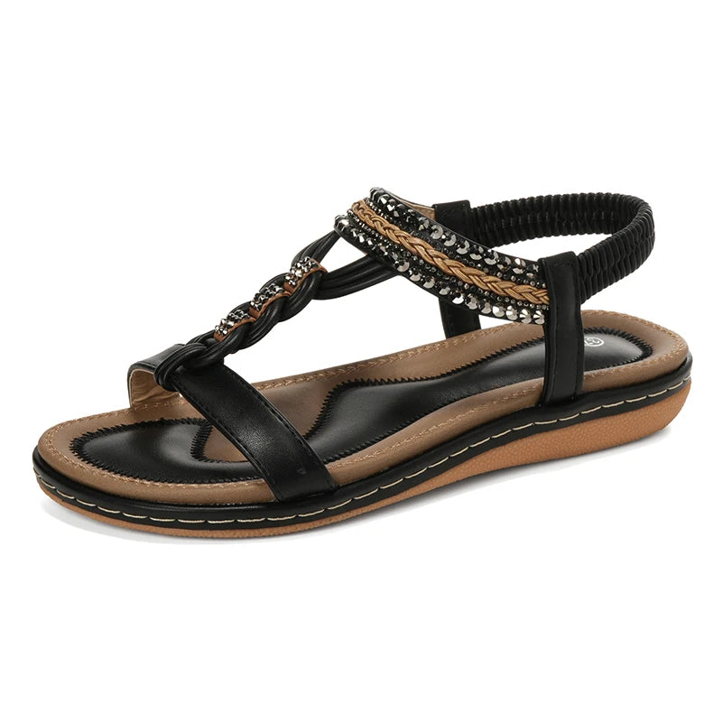 Women’s Soft Sole Sandals – Breathable, Anti-Slip Flats