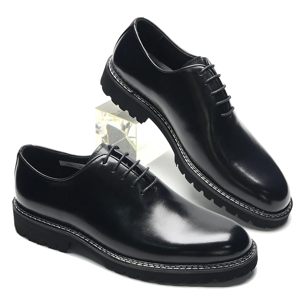 Elegant Men’s Leather Oxfords – Office & Social Shoes