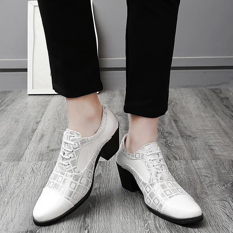 Luxury Men’s Dress Shoes – Pointed Toe Oxford for Parties