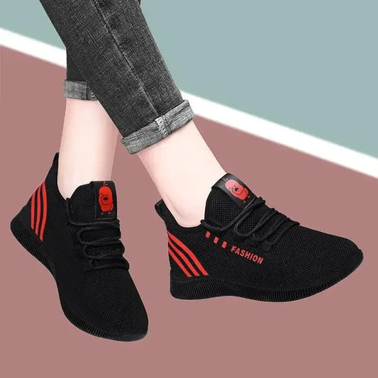 Lightweight Running Shoes – Women’s Breathable Sneakers with Adjustable Fit for Gym, Travel & Work