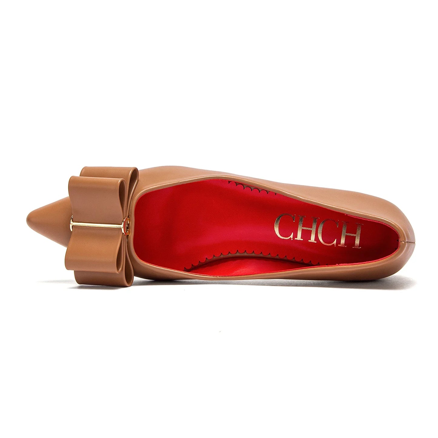 Women’s Fashion Flats – PU Leather, Bowknot Design
