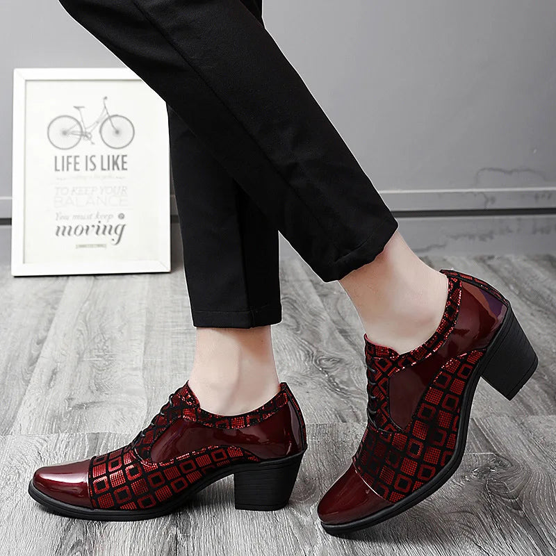 Luxury Men’s Dress Shoes – Pointed Toe Oxford for Parties