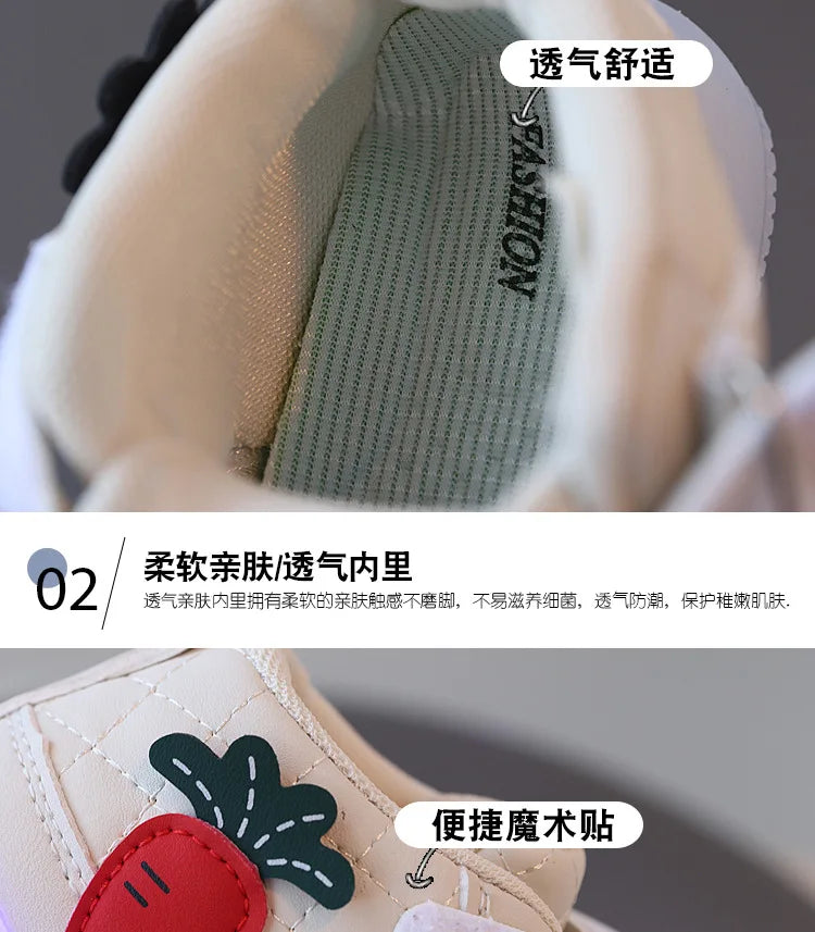 Boys & Girls Light-Up Sneakers – Cute, Soft Sole Shoes