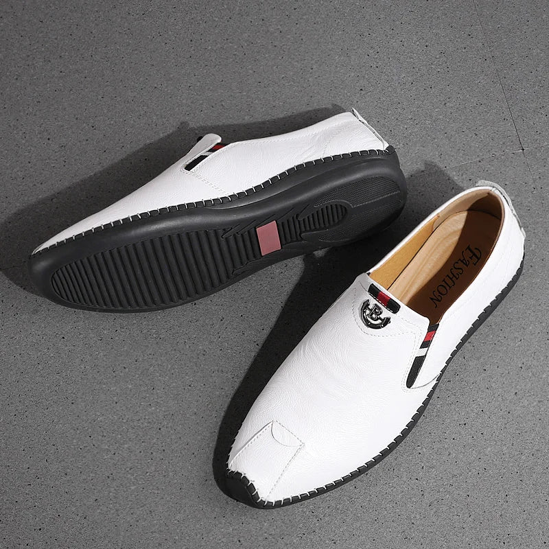 Men’s Daily Business Loafers – Comfortable Lazy Pedal Shoes