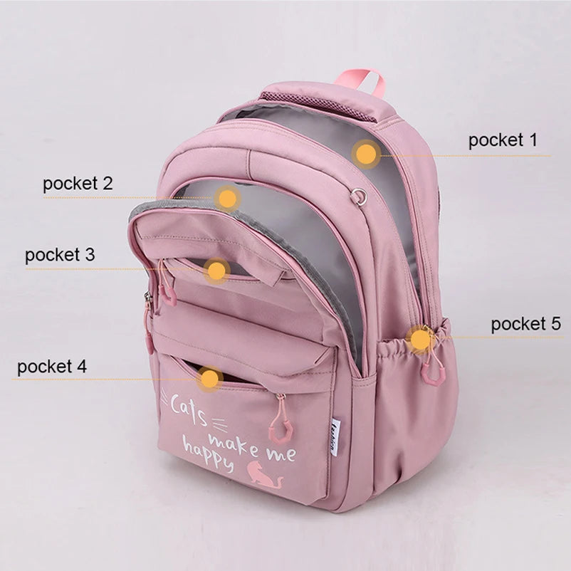 Girls School Backpack for Kids & Teens – Stylish & Functional