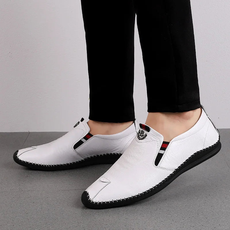 Men’s Daily Business Loafers – Comfortable Lazy Pedal Shoes