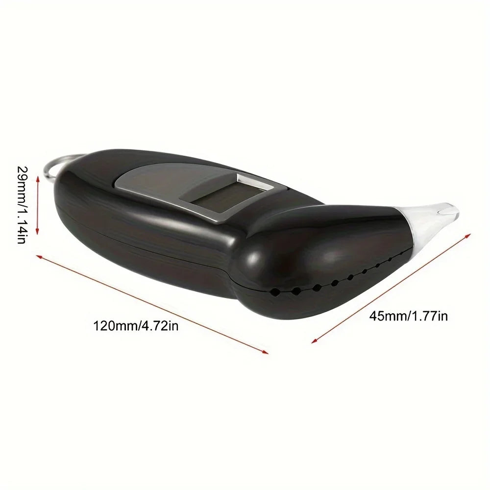 Digital Breath Alcohol Tester – Portable Blood Alcohol Content Analyzer with LCD Display