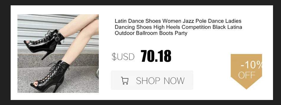 Ladies’ Latin Dance Heels – High Stiletto Party Shoes