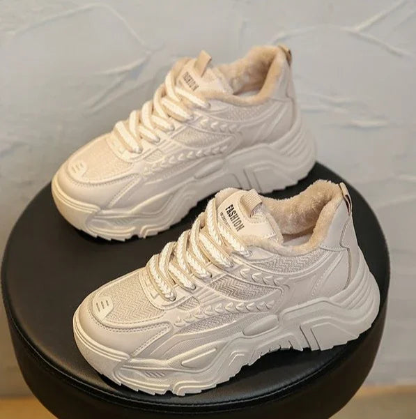Ladies’ Designer Sports Sneakers – High Platform Footwear
