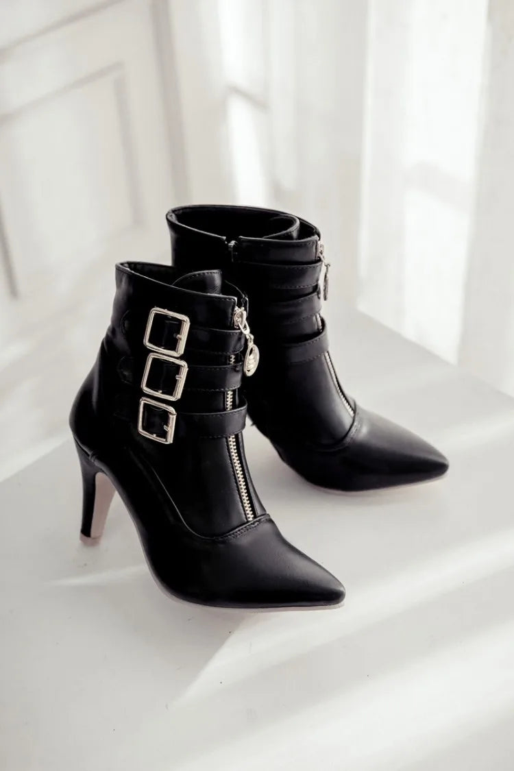 Elegant Women’s High Heel Boots – Big Size Available