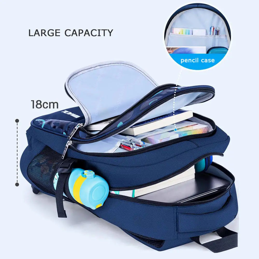 Boys School Backpack – Durable & Spacious for Kids & Teens