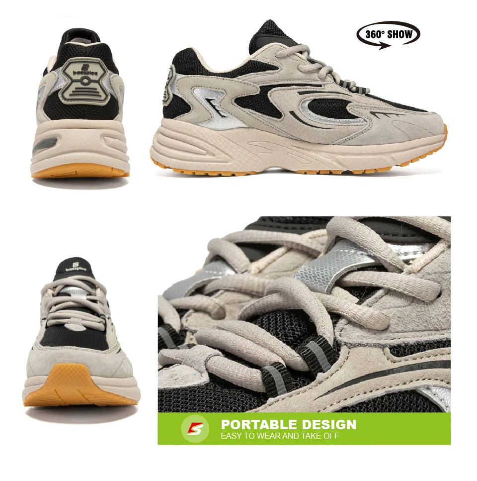 Men’s Running Shoes – Lightweight Breathable Mesh Sneakers for Walking, Training & Outdoor Sports