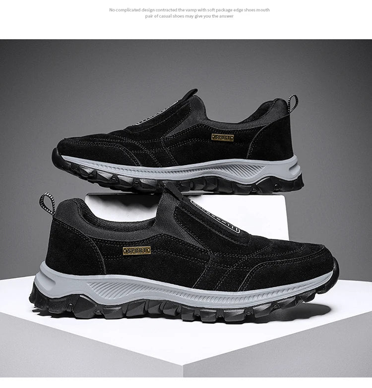 Men’s Lightweight Walking Shoes – Non-Slip Outdoor Hiking Sneakers for Comfort & Casual Wear