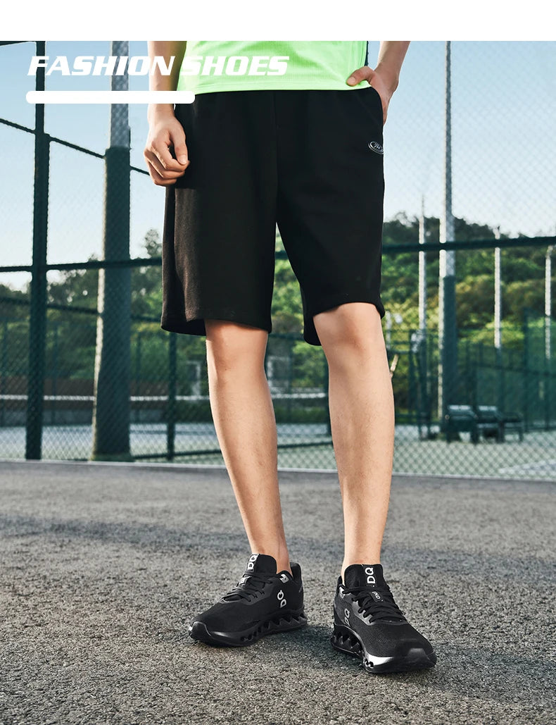 Lightweight Running Shoes – Men’s Breathable Non-Slip Cushioned Sneakers for Jogging, Gym & Fitness Training