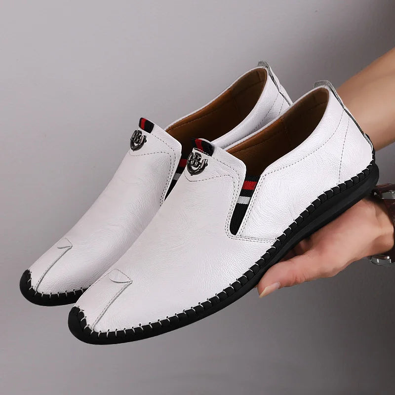 Men’s Daily Business Loafers – Comfortable Lazy Pedal Shoes