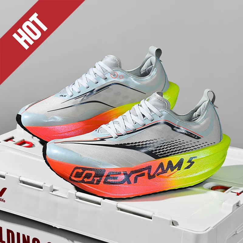 Carbon Plate Running Shoes – Lightweight Marathon Sneakers for Men & Women, Breathable Anti-Slip Athletic Sports Shoes