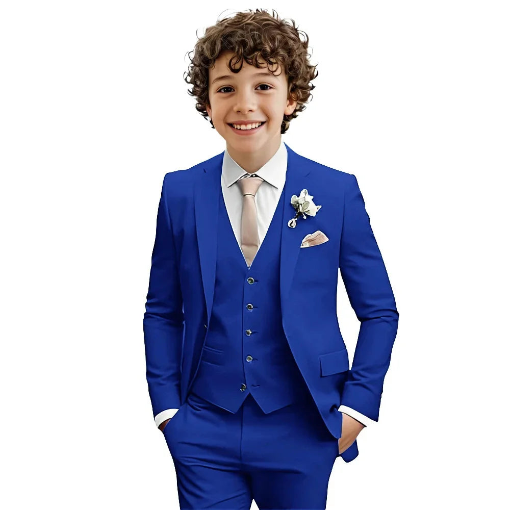 AMEHE Boys’ 3-Piece Formal Suit Set