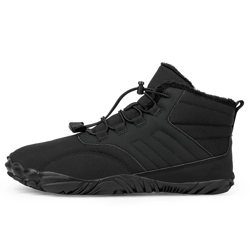 Winter Barefoot Shoes – Waterproof Non-Slip Outdoor Sneakers for Men & Women