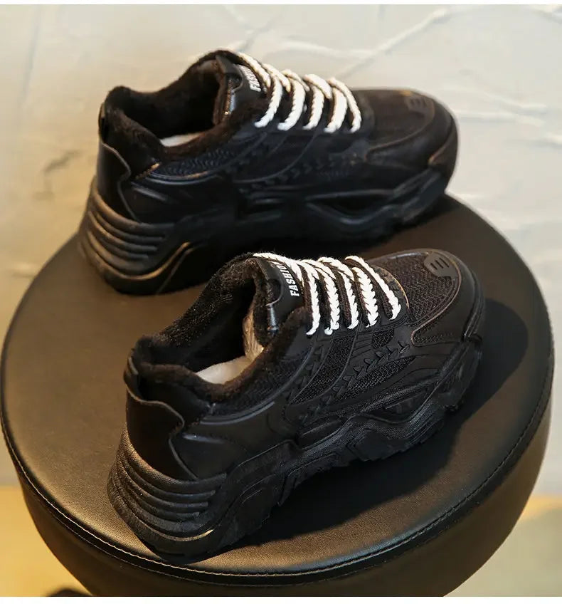Ladies’ Designer Sports Sneakers – High Platform Footwear